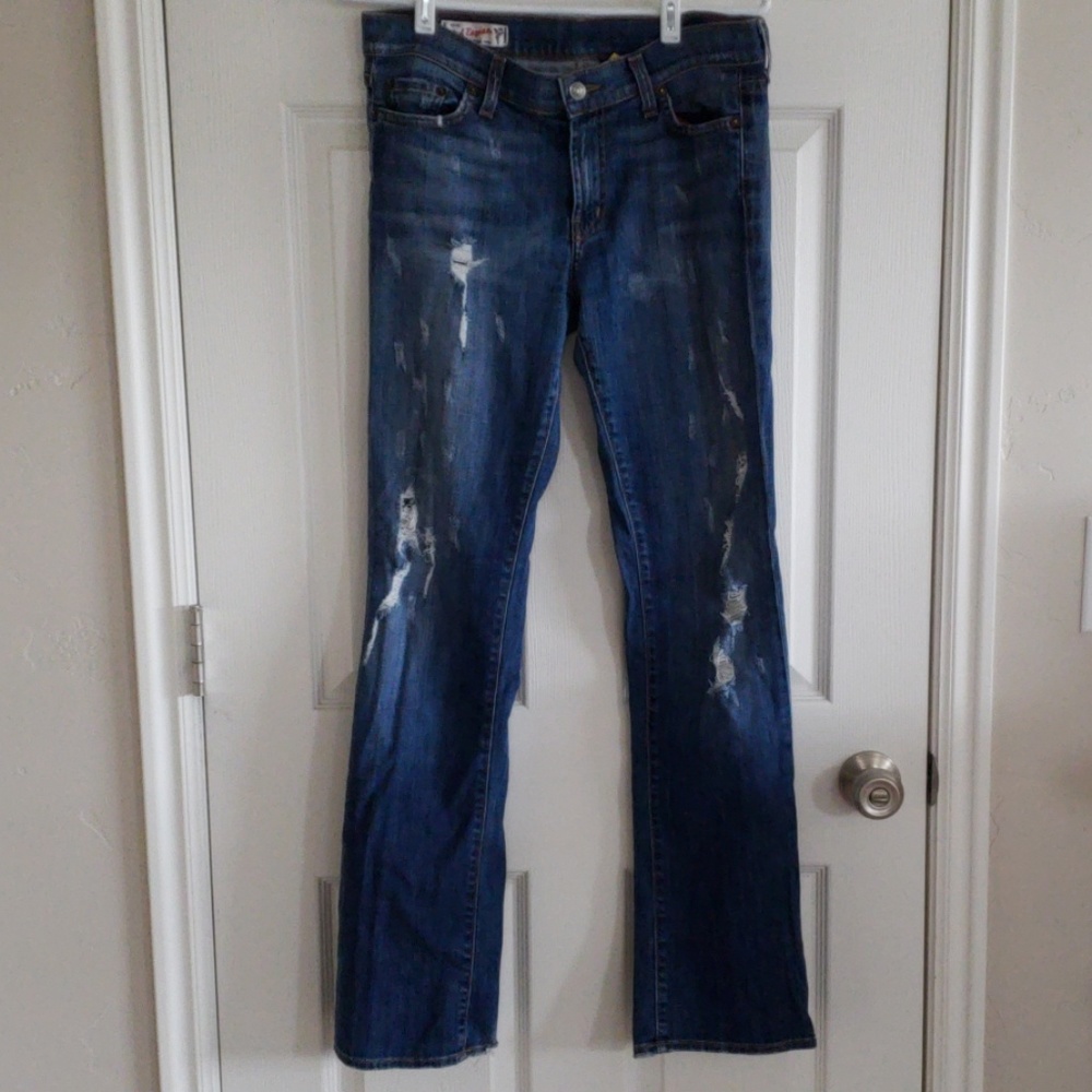 Red Engine boot cut jeans